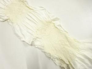 正絹　絞り　帯揚げ